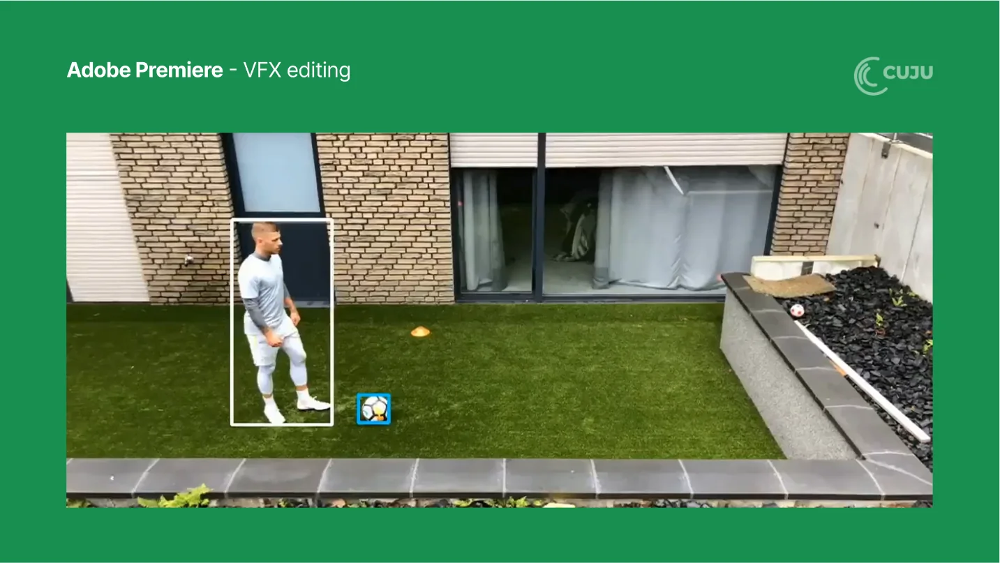 VFX editing in Adobe Premiere for marketing content