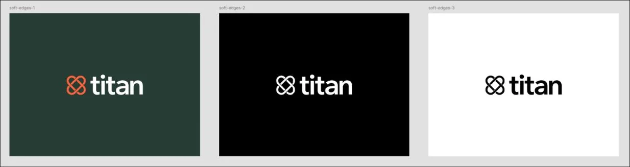 Titan logo lockups